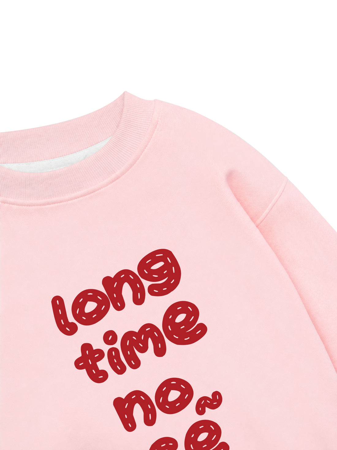 Áo Sweater Nỉ Hai Da Long Time No Sẽ