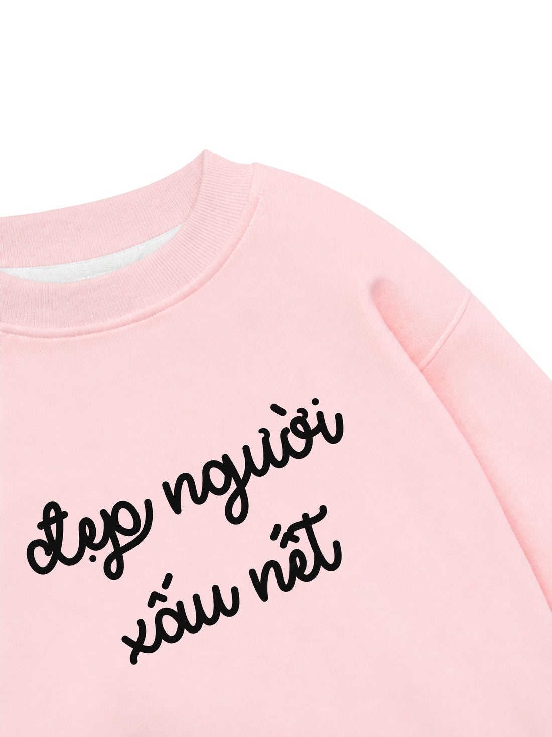 Áo Sweater Nỉ Hai Da Đẹp Người Xấu Nết