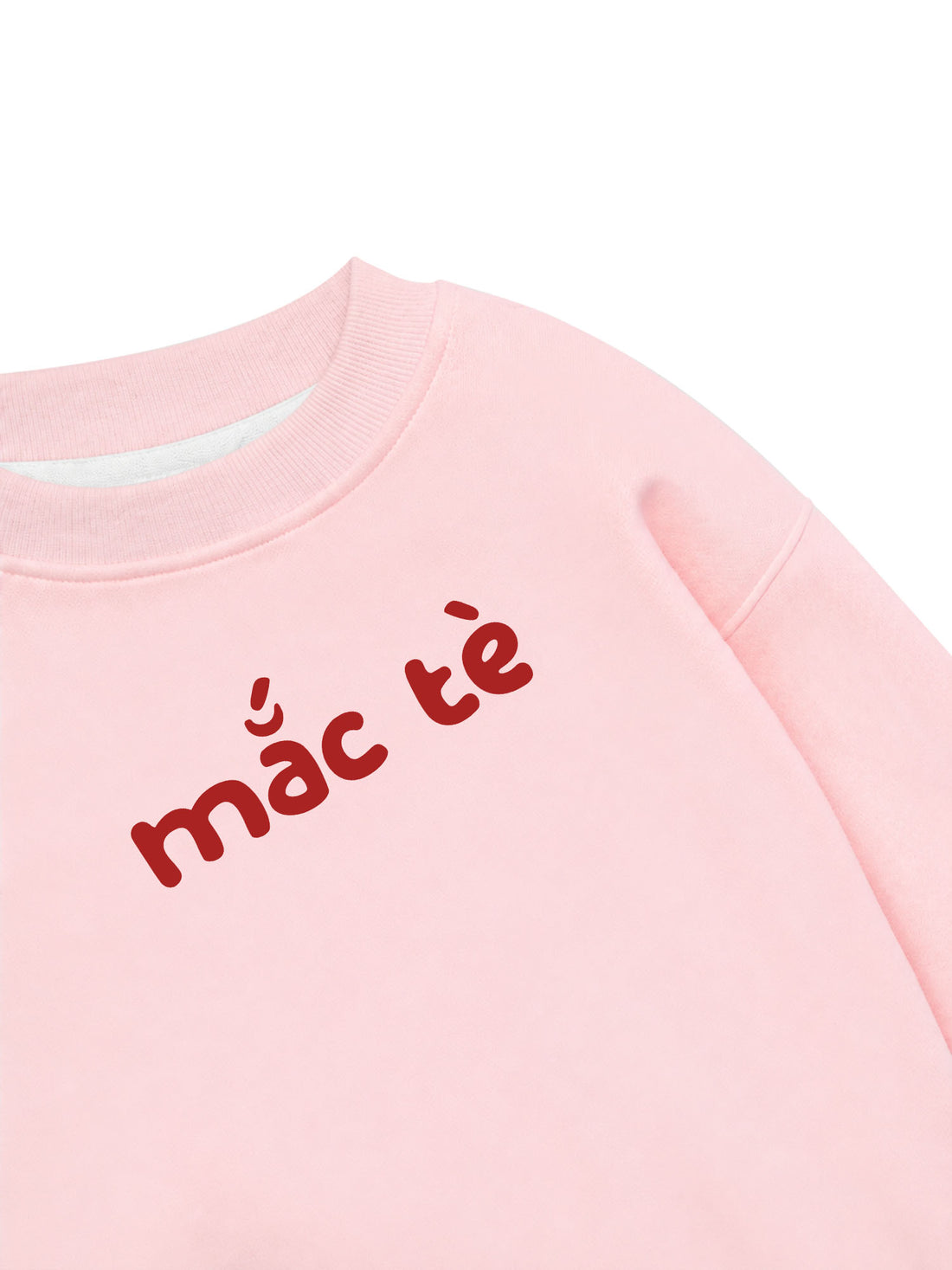 Áo Sweater Nỉ Hai Da Mắc Tè