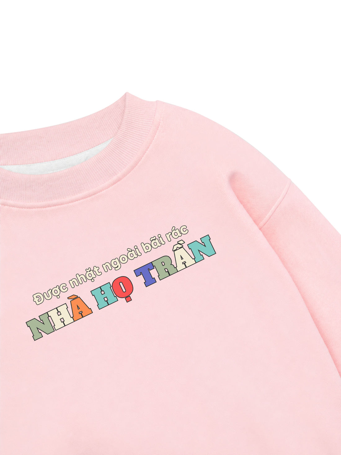Áo Sweater Nỉ Hai Da Nhặt Ngoài Bãi Rác Họ Trần