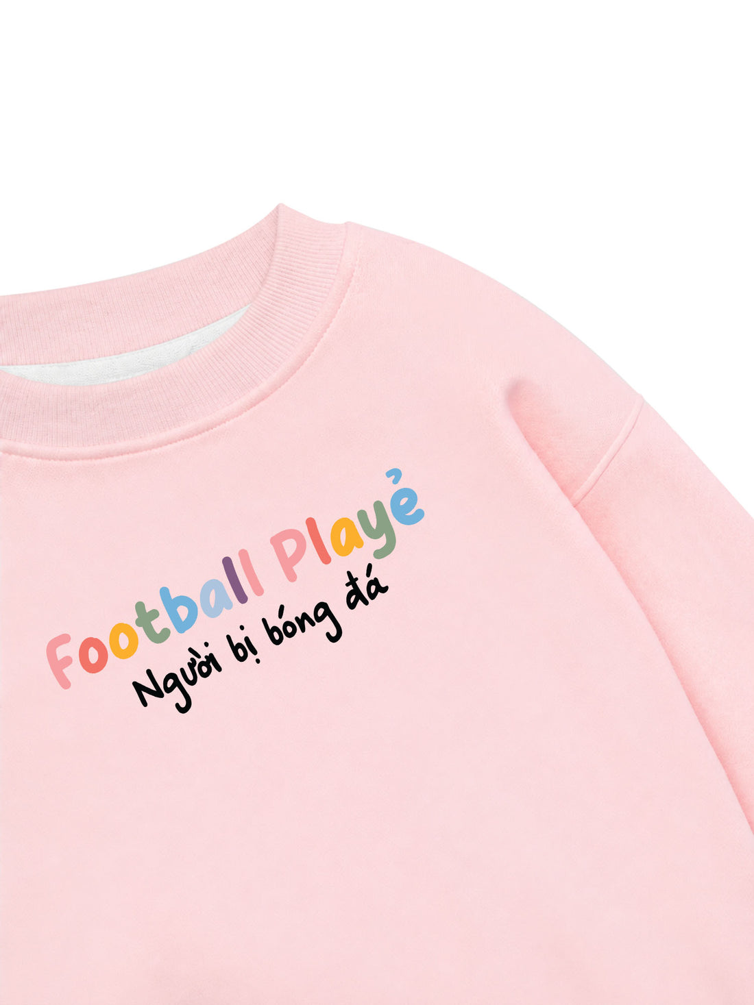 Áo Sweater Nỉ Hai Da Người Bị Bóng Đá