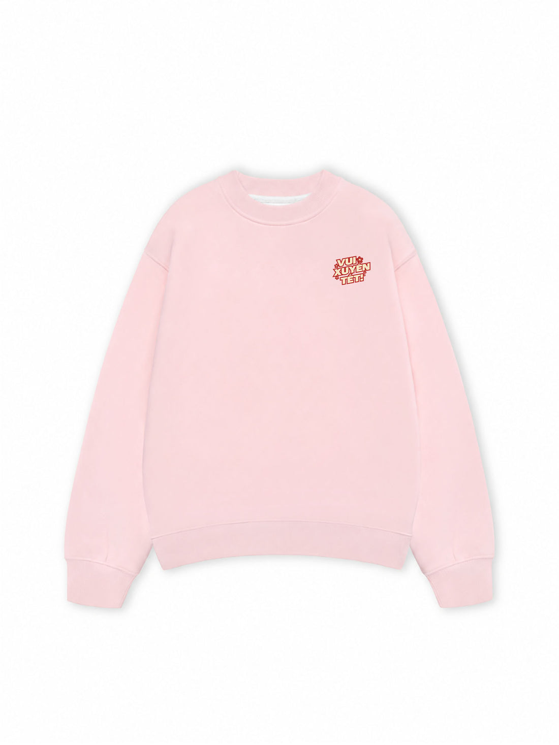 Áo Sweater Nỉ Hai Da Vui Xuyên Tết