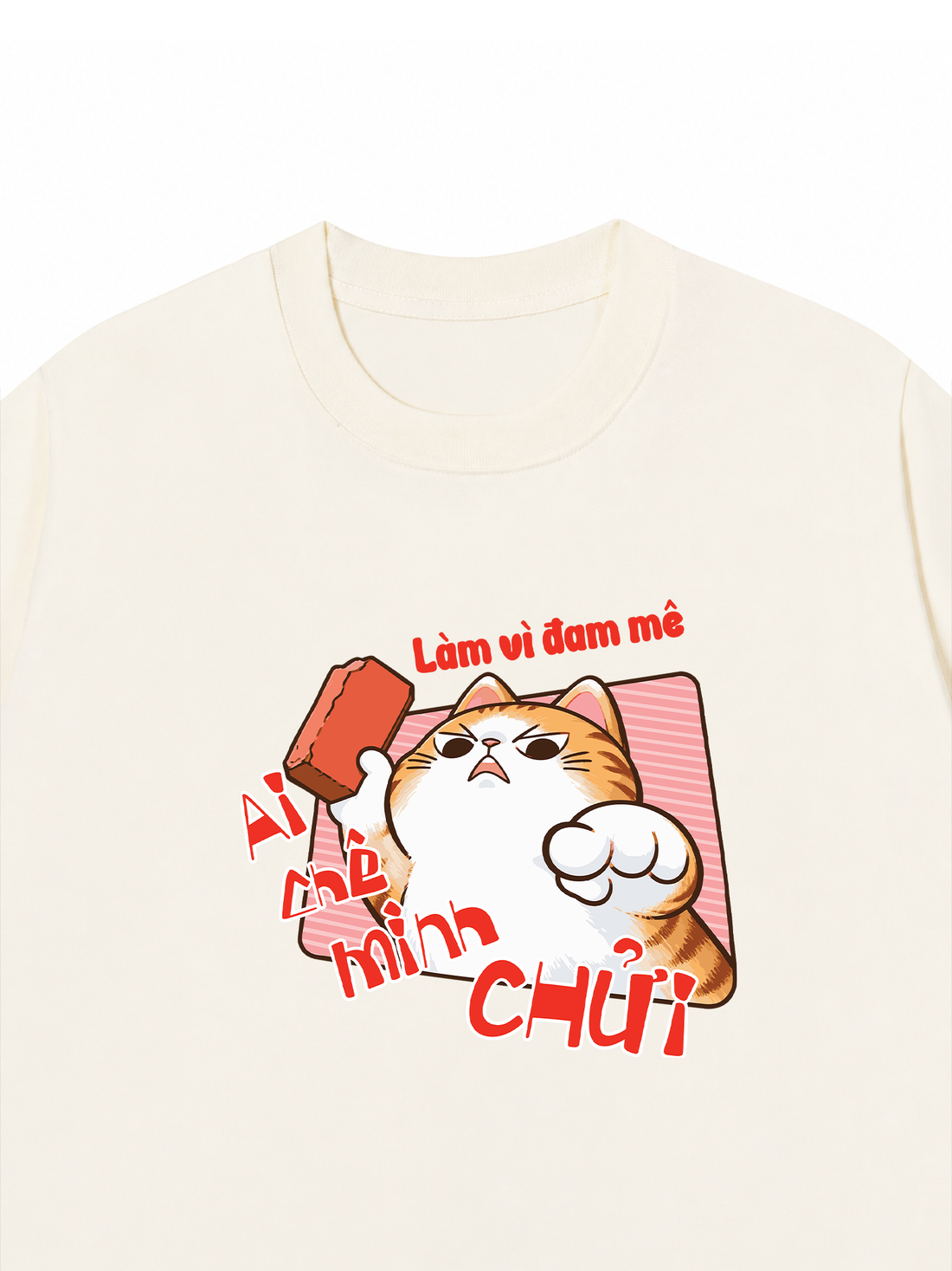 Áo Thun Relaxed Fit Làm Vì Đam Mê