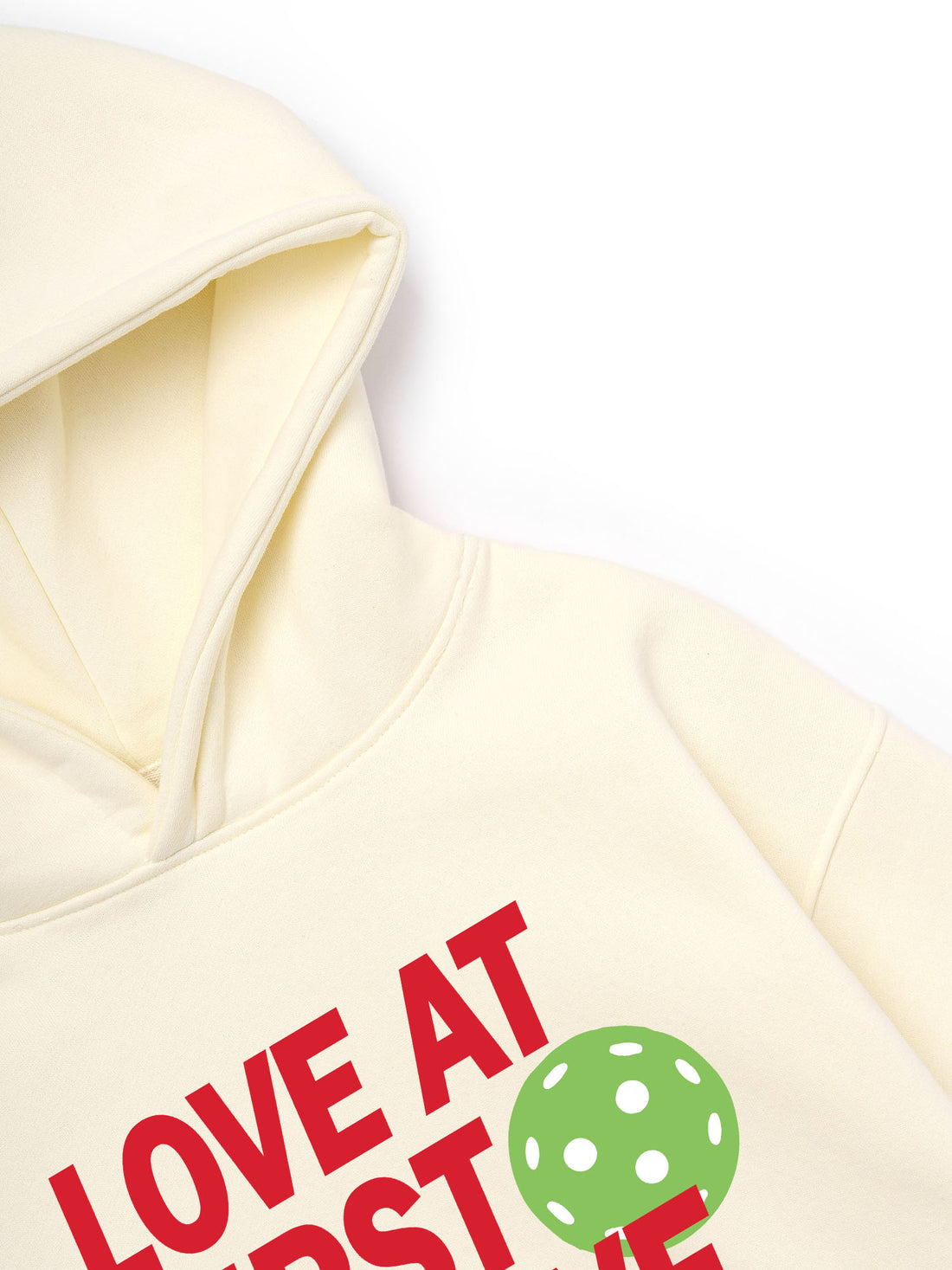 Áo Hoodie Nỉ Hai Da Love At First Serve