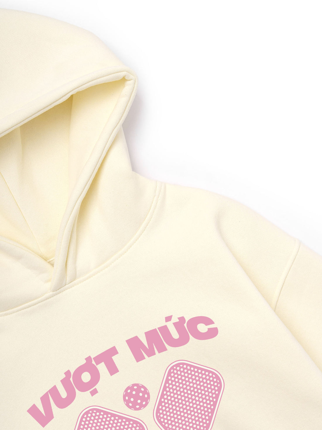 Áo Hoodie Nỉ Hai Da Vượt Mức Pickleball
