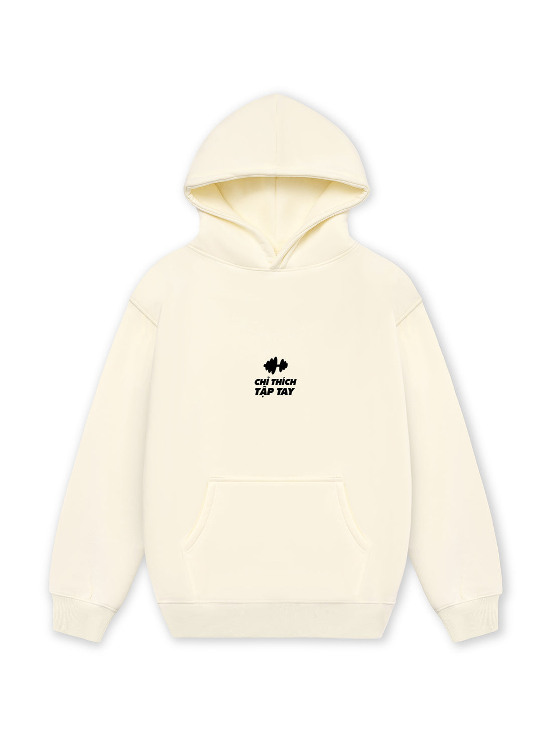 Áo Hoodie Nỉ Hai Da Chỉ Thích Tập Tay
