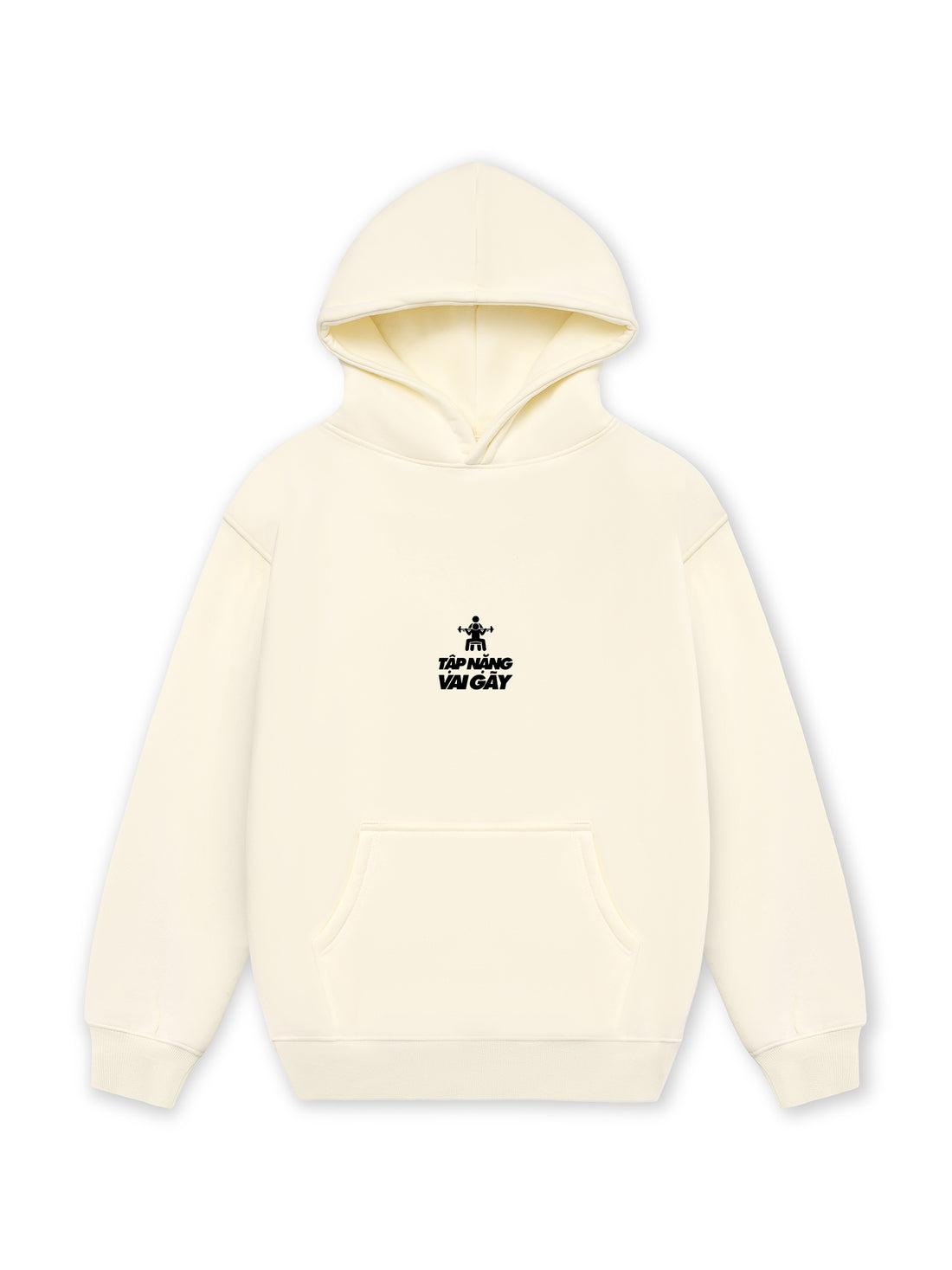 Áo Hoodie Nỉ Hai Da Tập Nặng Vai Gãy