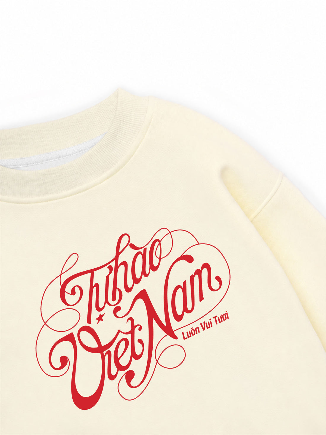 Áo Sweater Nỉ Hai Da Tự Hào Việt Nam