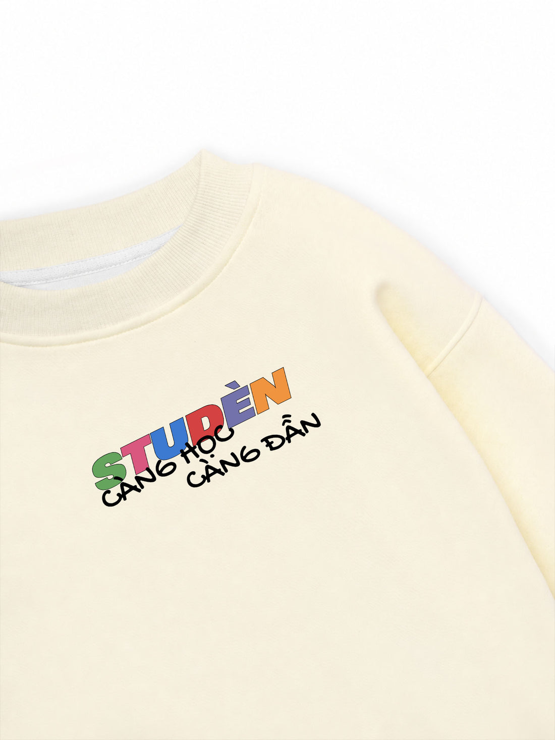 Áo Sweater Nỉ Hai Da Studèn
