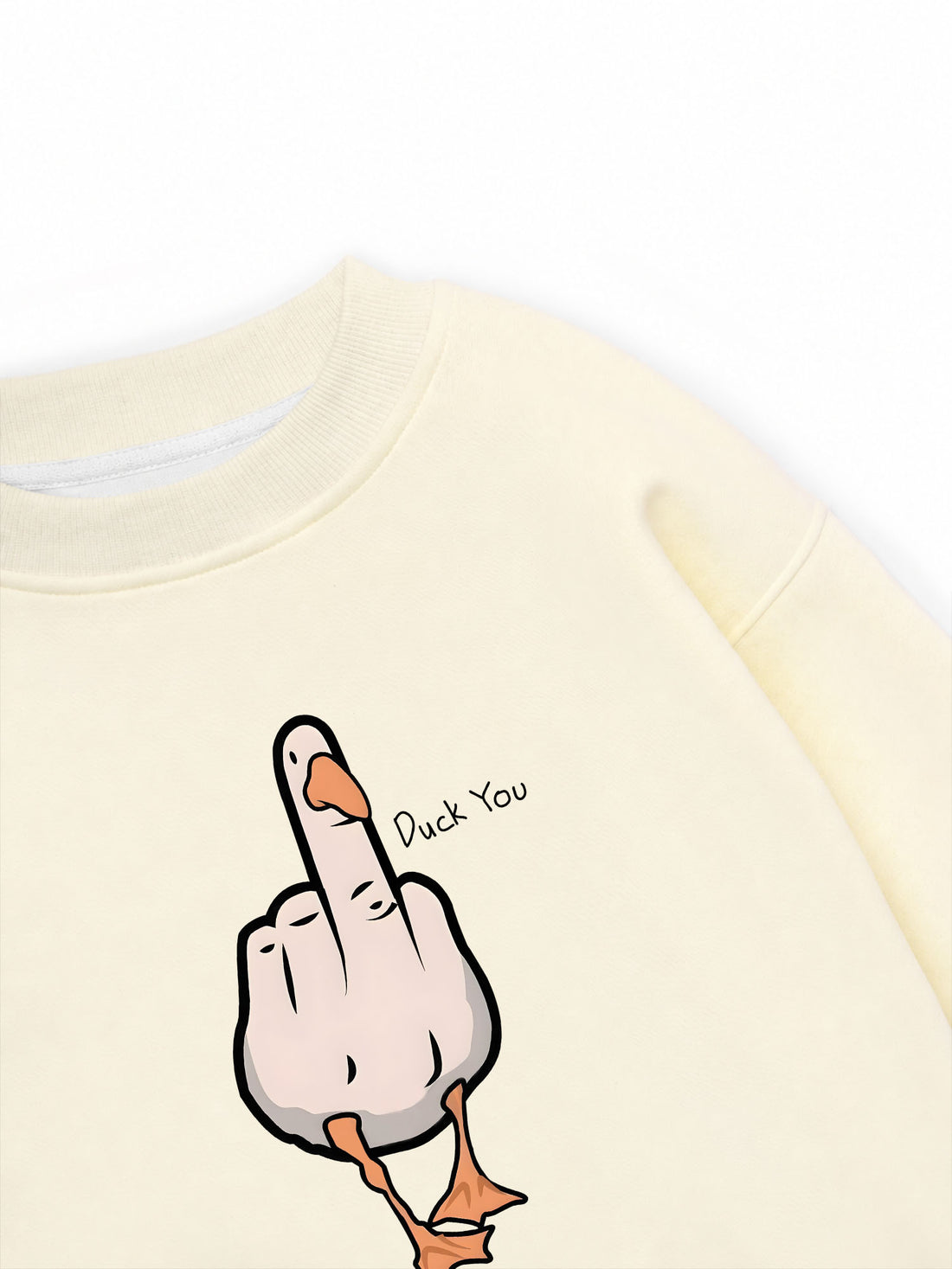 Áo  Sweater Nỉ Hai Da Duck You