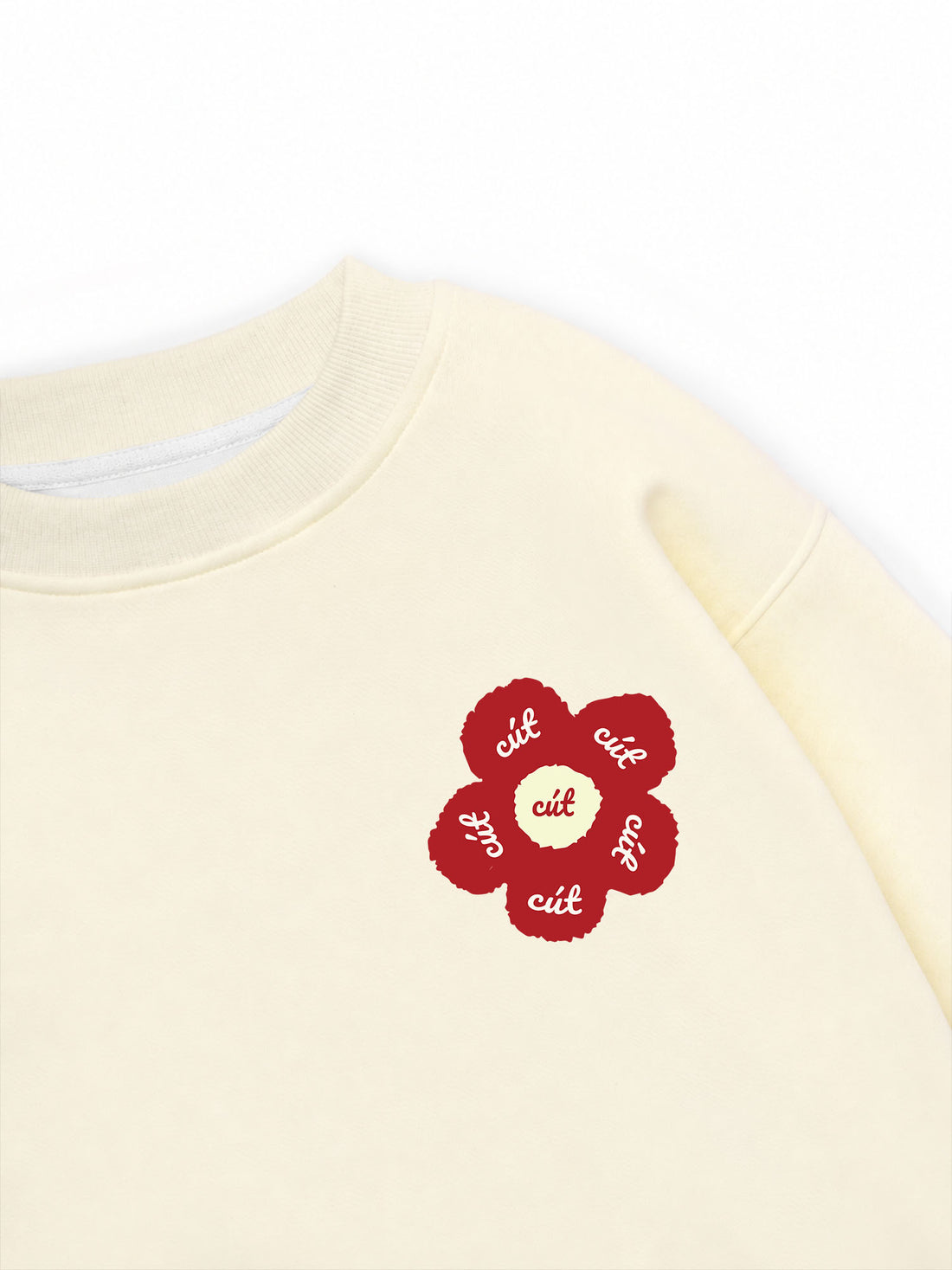 Áo Sweater Nỉ Hai Da Cút