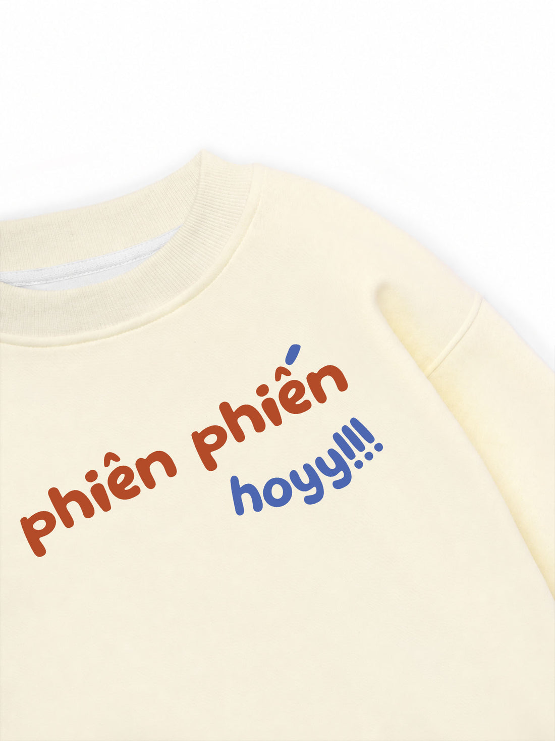 Áo Sweater Nỉ Hai Da Phiên Phiến Hoy