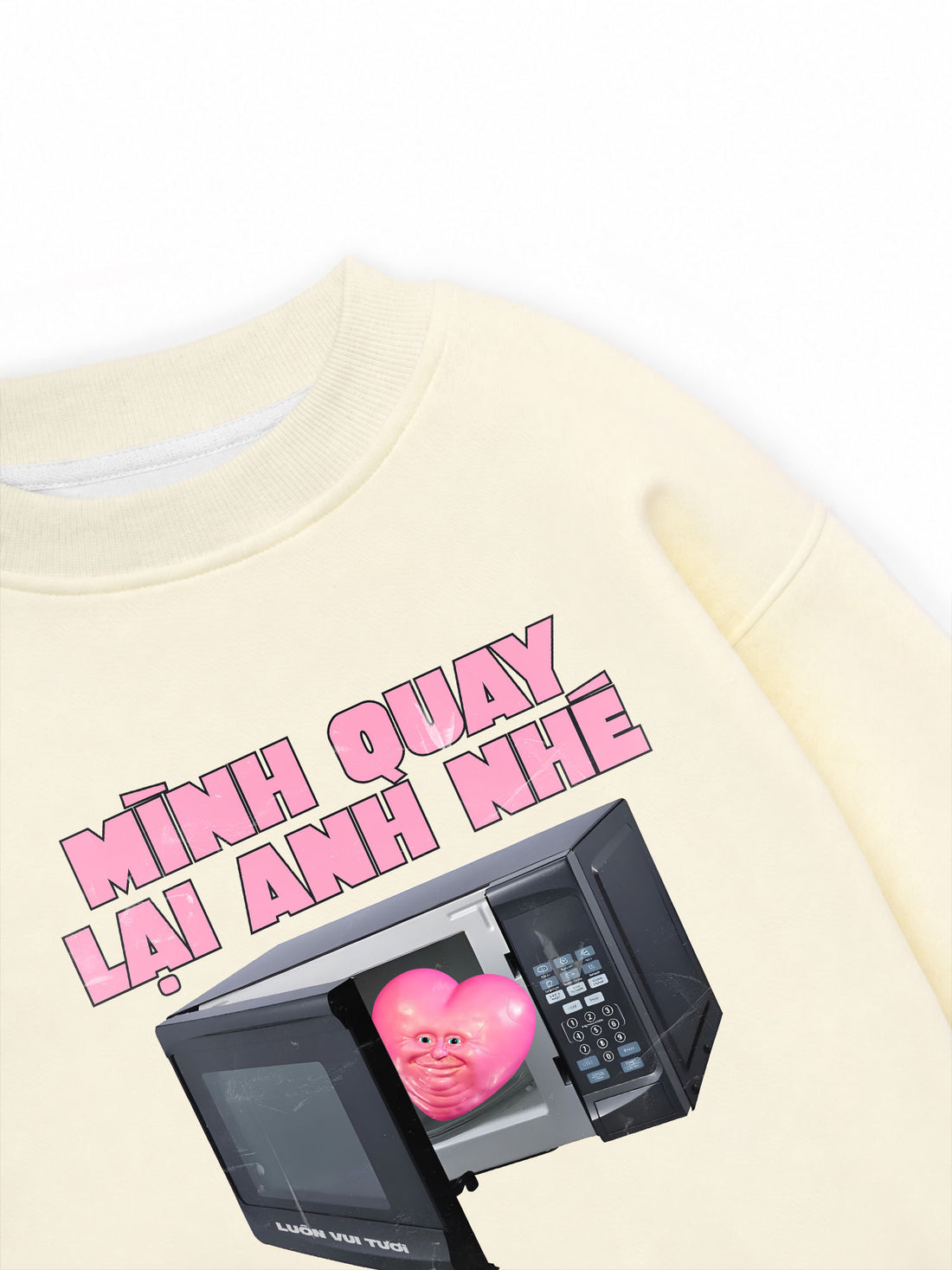 Áo Sweater Nỉ Hai Da Mình Quay Lại Anh Nhé