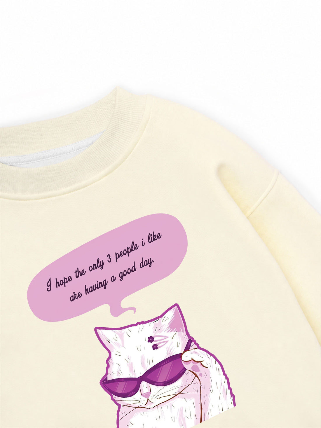 Áo Sweater Nỉ Hai Da In My Mind
