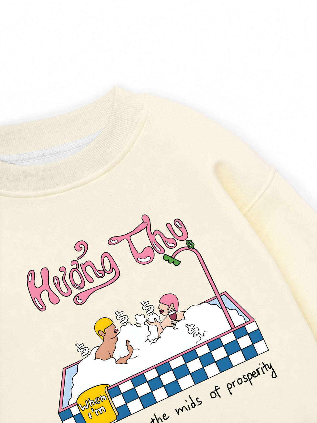 Áo Sweater Nỉ Hai Da Hưởng Thụ