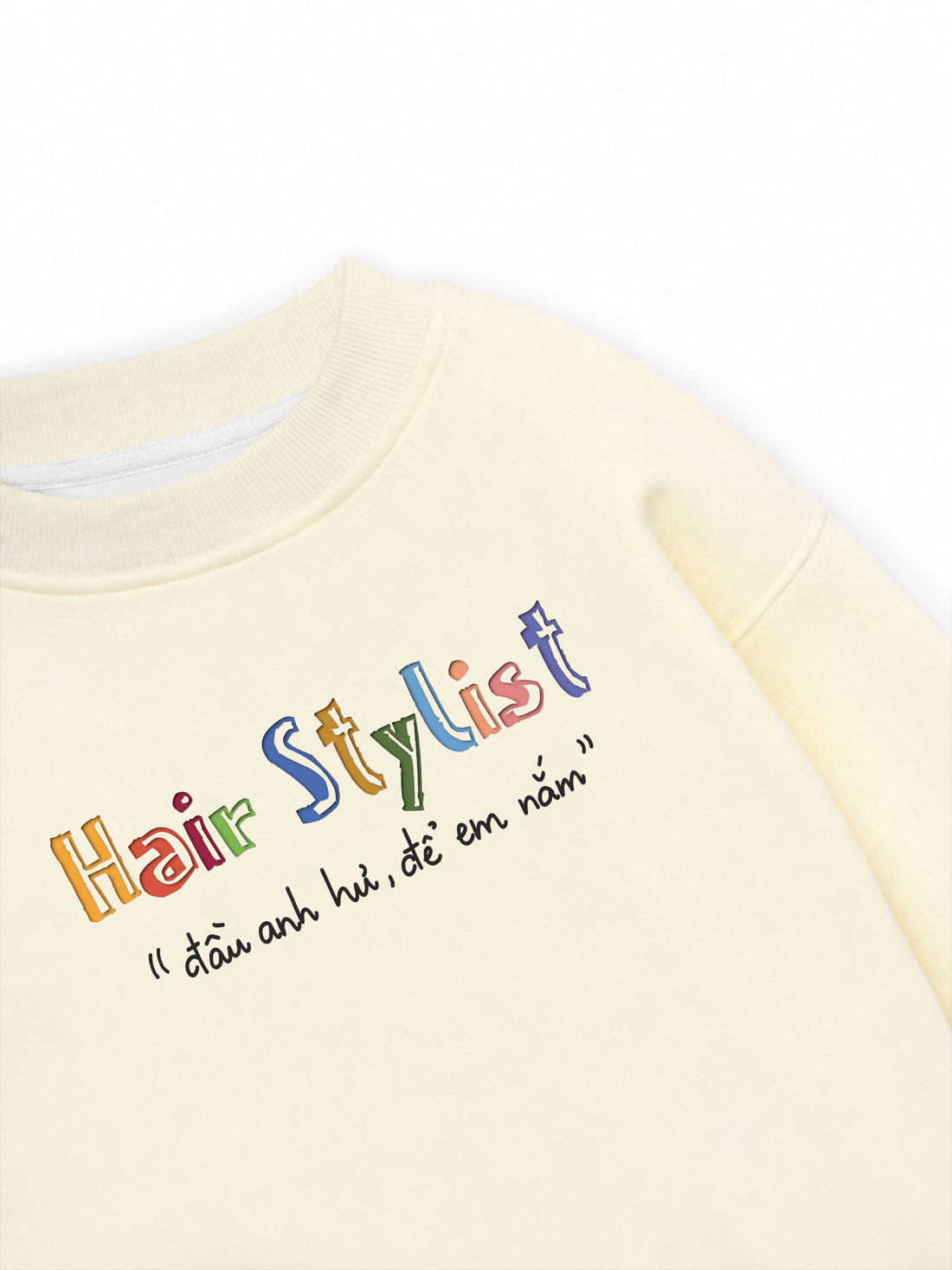 Áo Sweater Nỉ Hai Da Hair Stylist