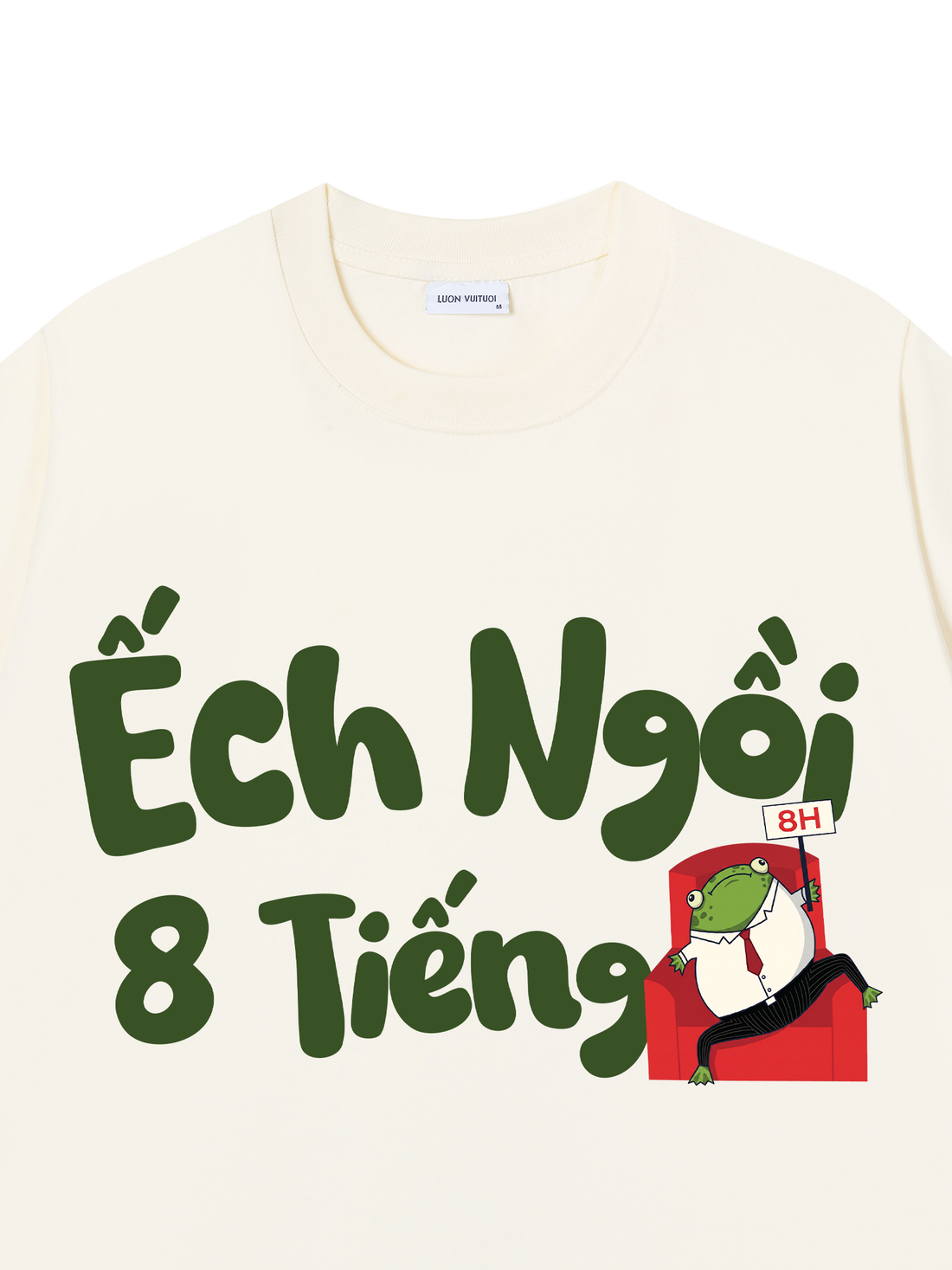 Áo Thun Ếch Ngồi 8 Tiếng