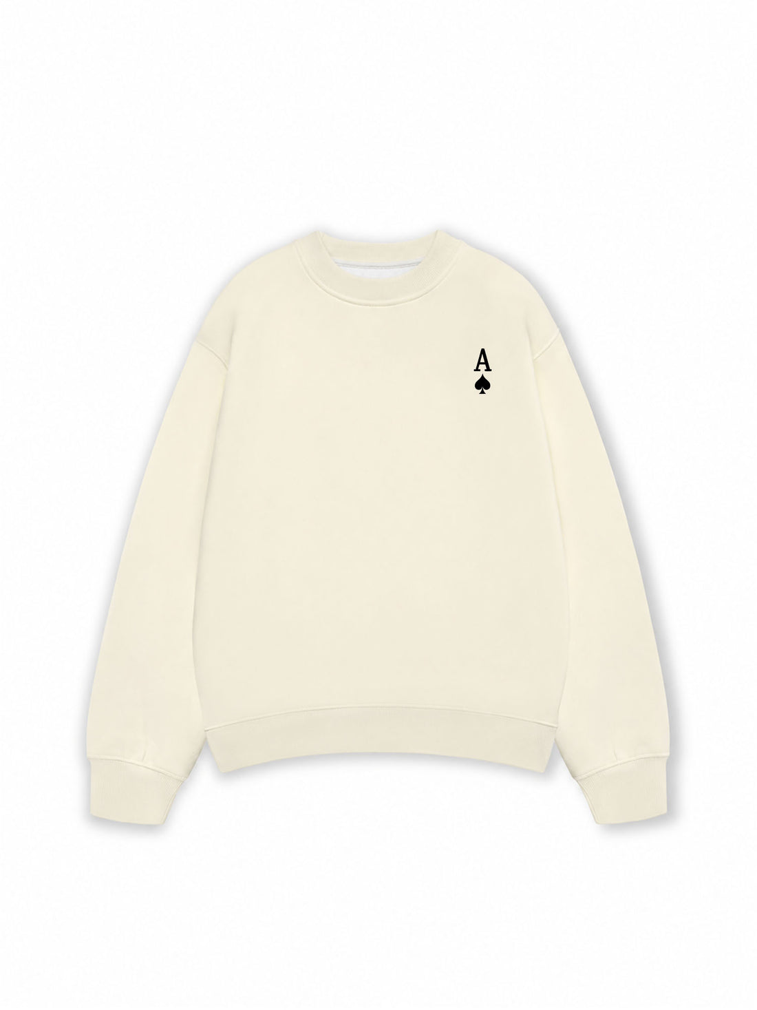Áo Sweater Nỉ Hai Da Át Chủ Bài