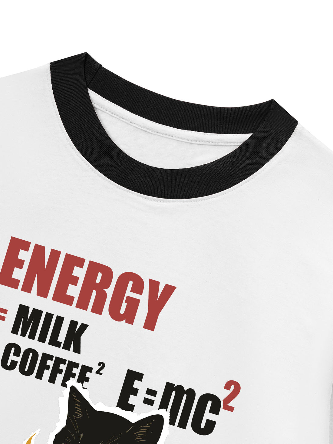 Áo Thun Ringer Relaxed Fit Coffee X Milk