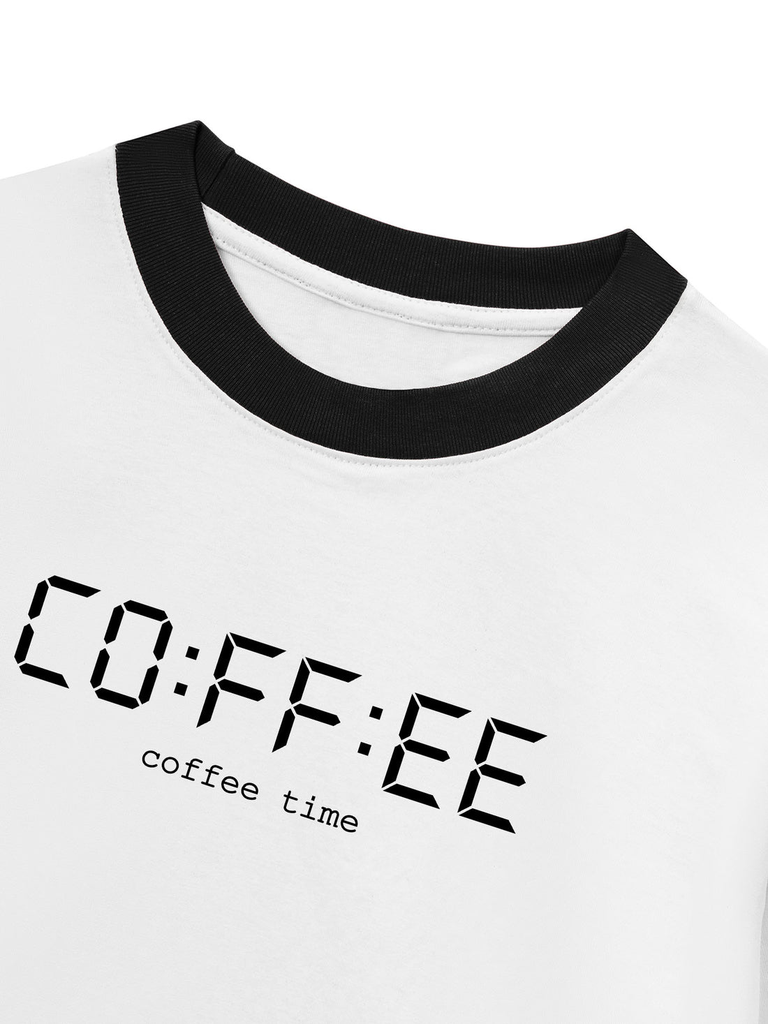 Áo Thun Ringer Relaxed Fit Coffee Time