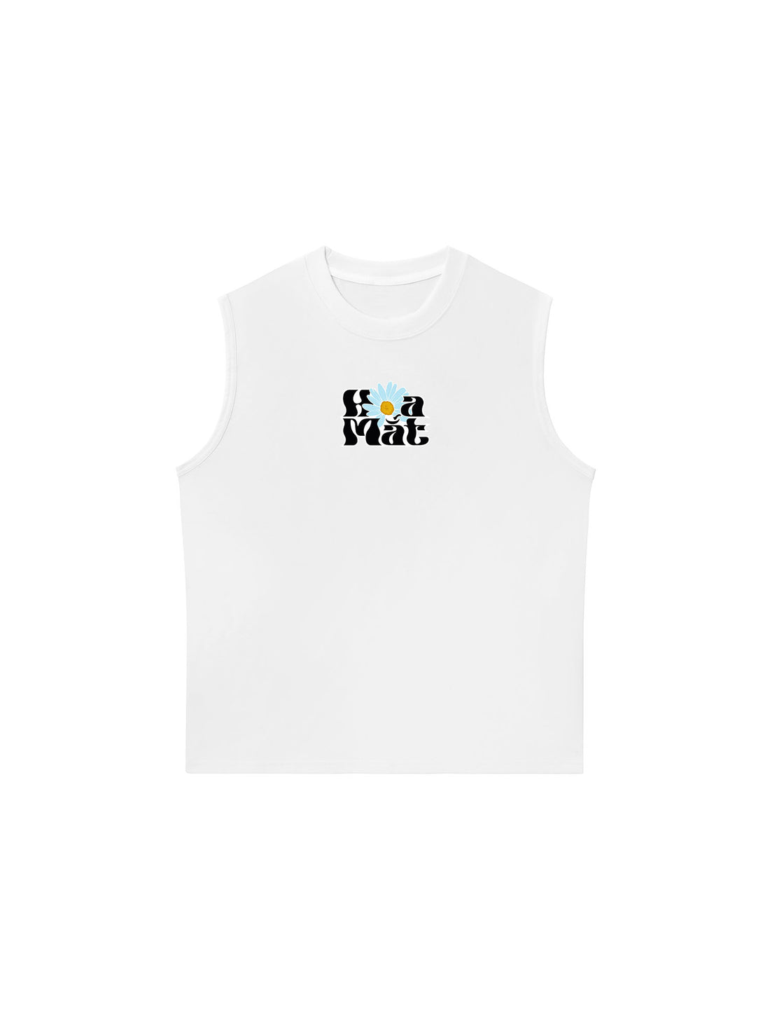 Áo Ba Lỗ Relaxed Fit Hoa Mắt