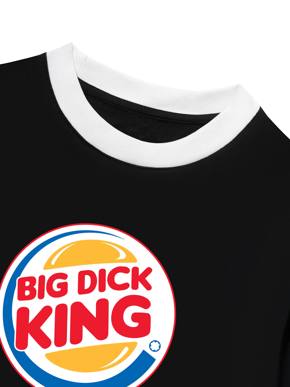 Áo Thun Ringer Relaxed Fit Big Dick King