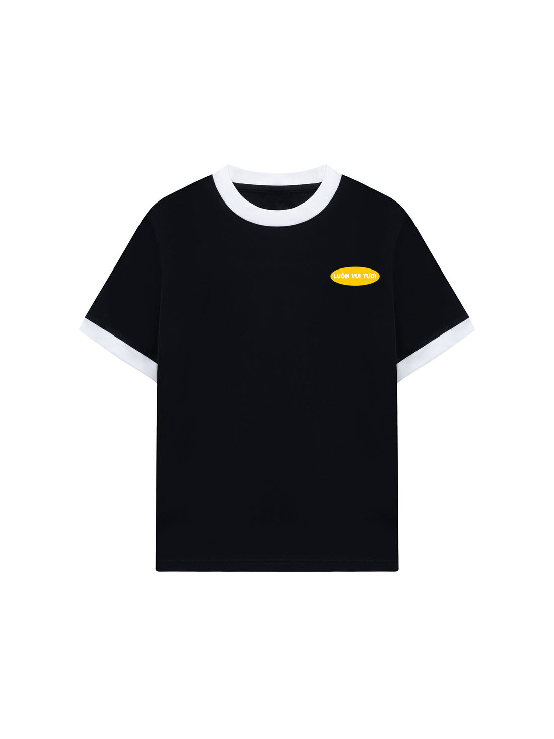 Áo Thun Ringer Relaxed Fit Lốp Trưởng