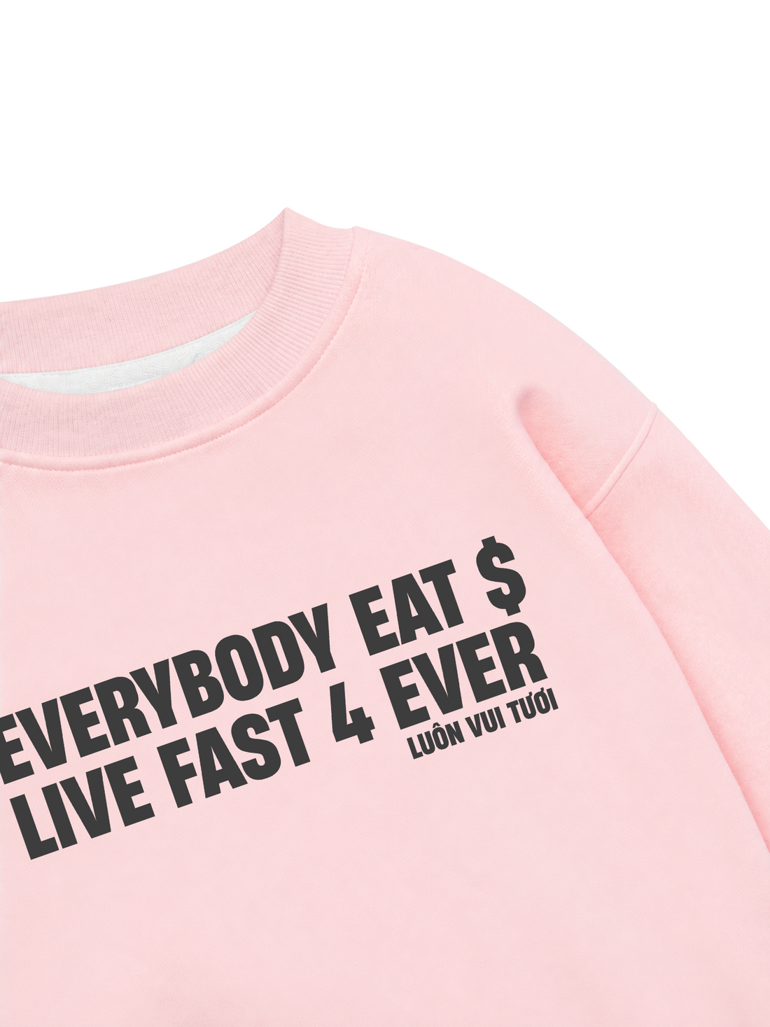 Áo Sweater Nỉ Hai Da Live Fast