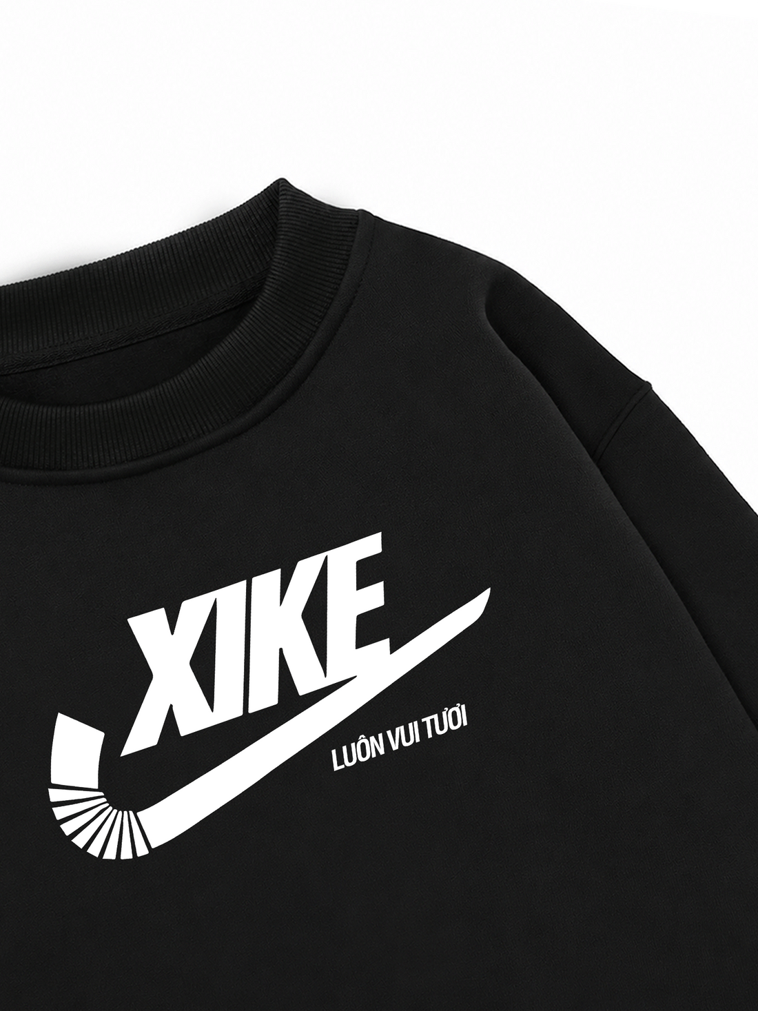 Áo Sweater Nỉ Hai Da Xì Ke