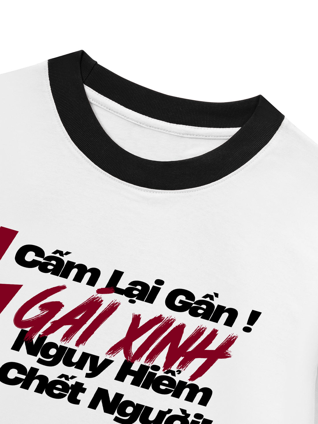 Áo Thun Ringer Relaxed Fit Gái Đẹp