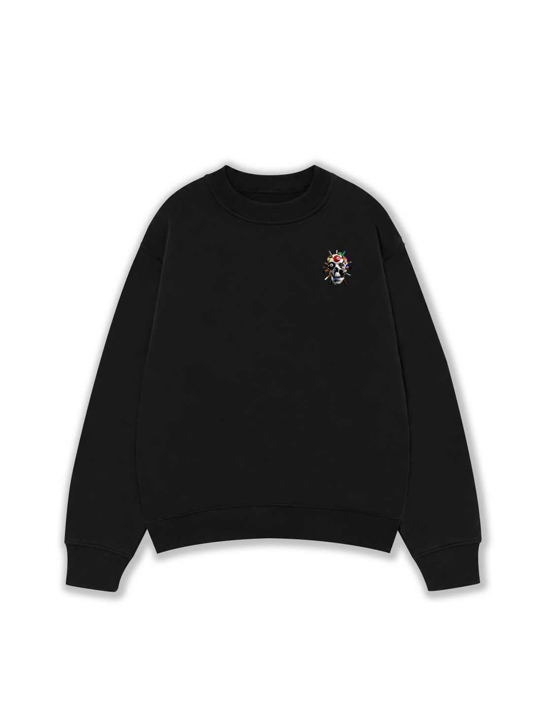 Áo Sweater Nỉ Hai Da Thấy Lỗ Là Bắn