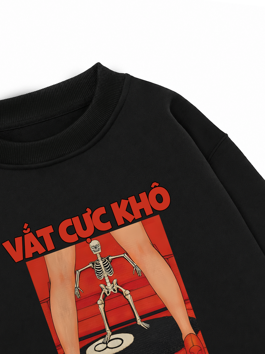 Áo Sweater Nỉ Hai Da Vắt Cực Khô
