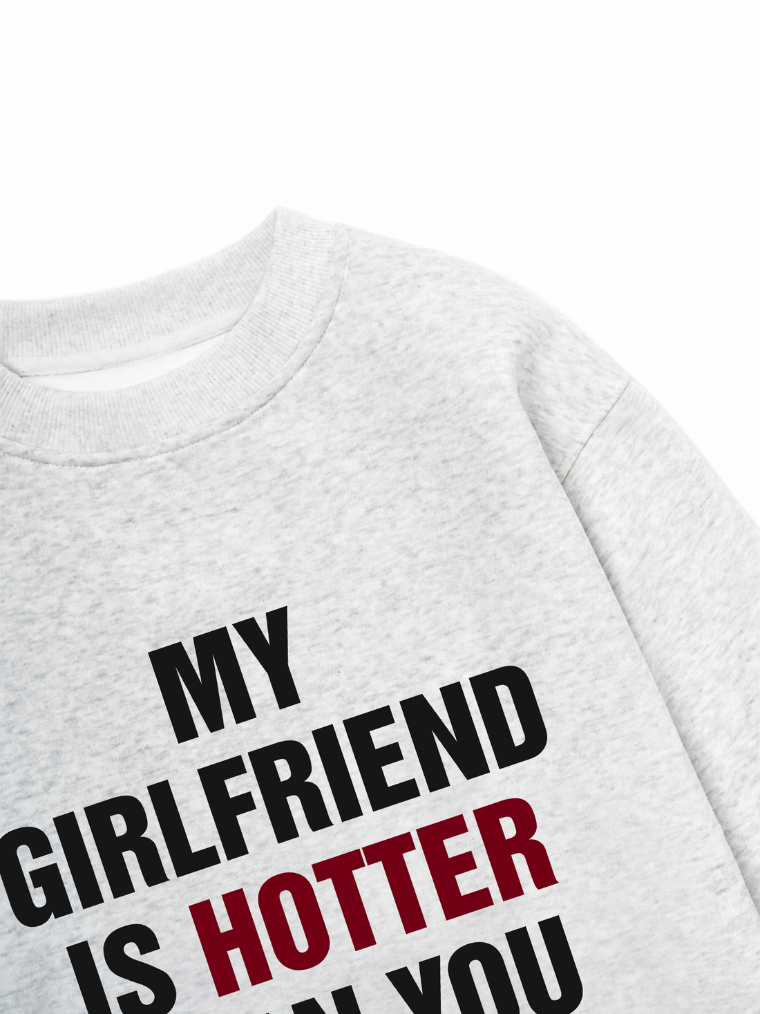 Áo Sweater Nỉ Hai Da My Girlfriend