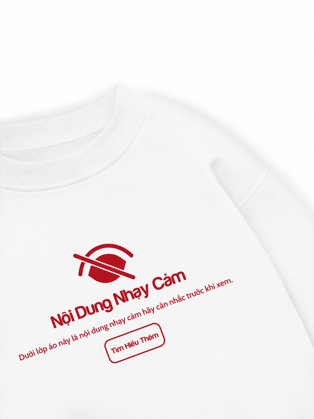 Áo Sweater Nỉ Hai Da Nội Dung Nhạy Cảm