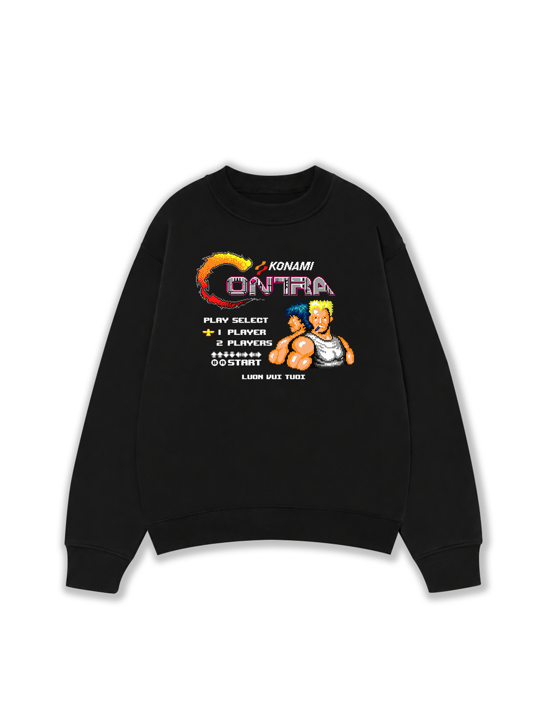 Áo Sweater Nỉ Hai Da Phá Đảo