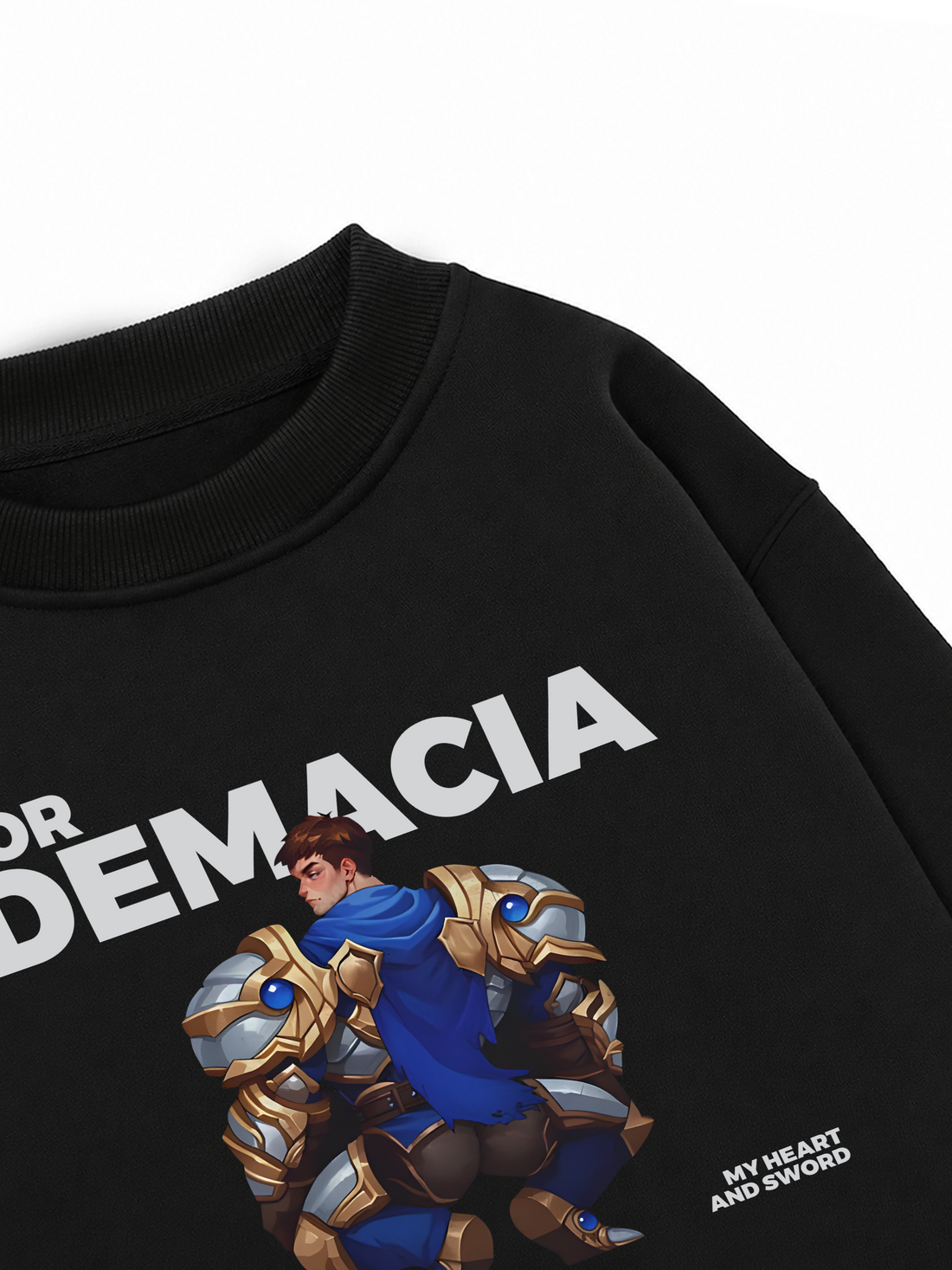 Áo Sweater Nỉ Hai Da Slay Demacia