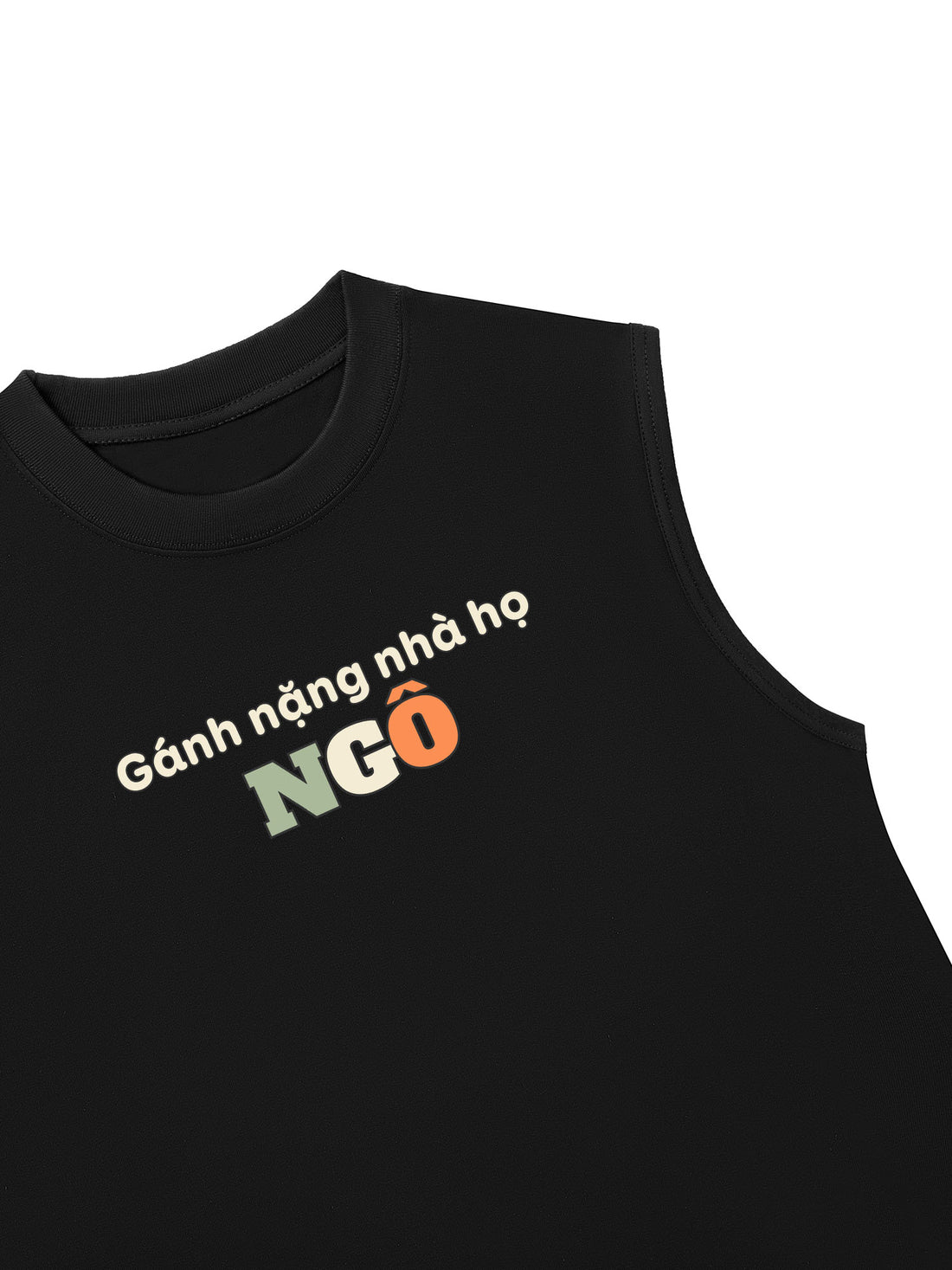 Áo Ba Lỗ Relaxed Fit Gánh Nặng Nhà Họ Ngô
