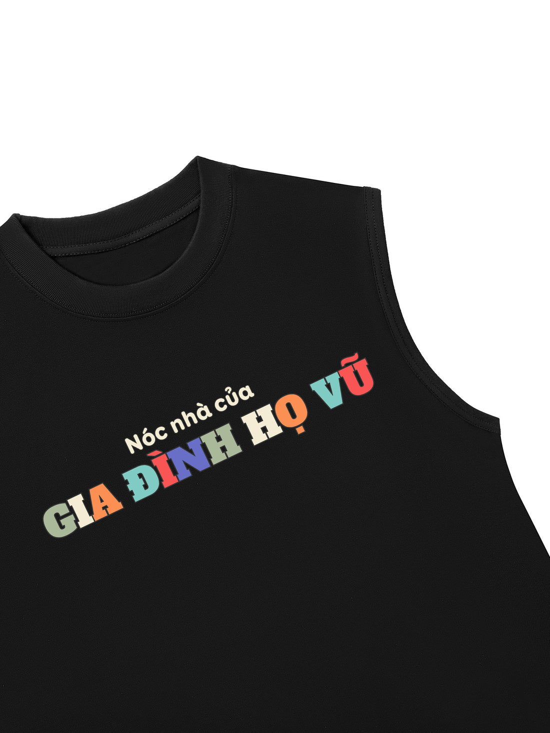 Áo Ba Lỗ Relaxed Fit Nóc Nhà Họ Vũ