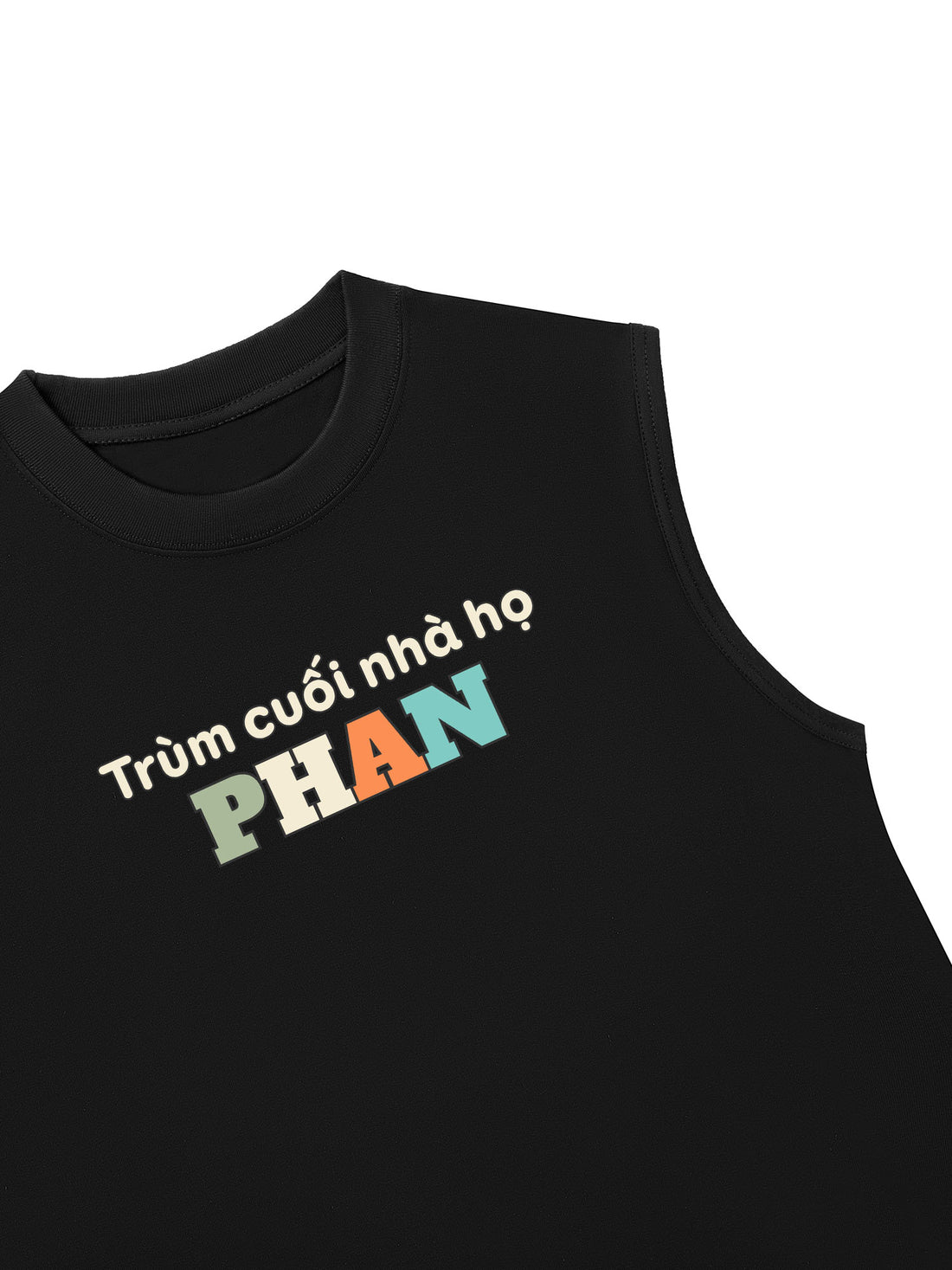 Áo Ba Lỗ Relaxed Fit Trùm Cuối Nhà Họ Phan