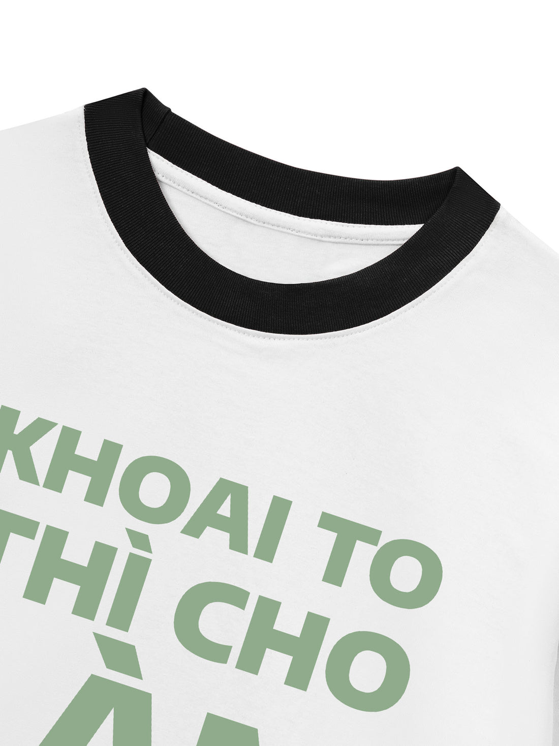 Áo Thun Ringer Relaxed Fit Khoai To Thì Cho Làm Quen