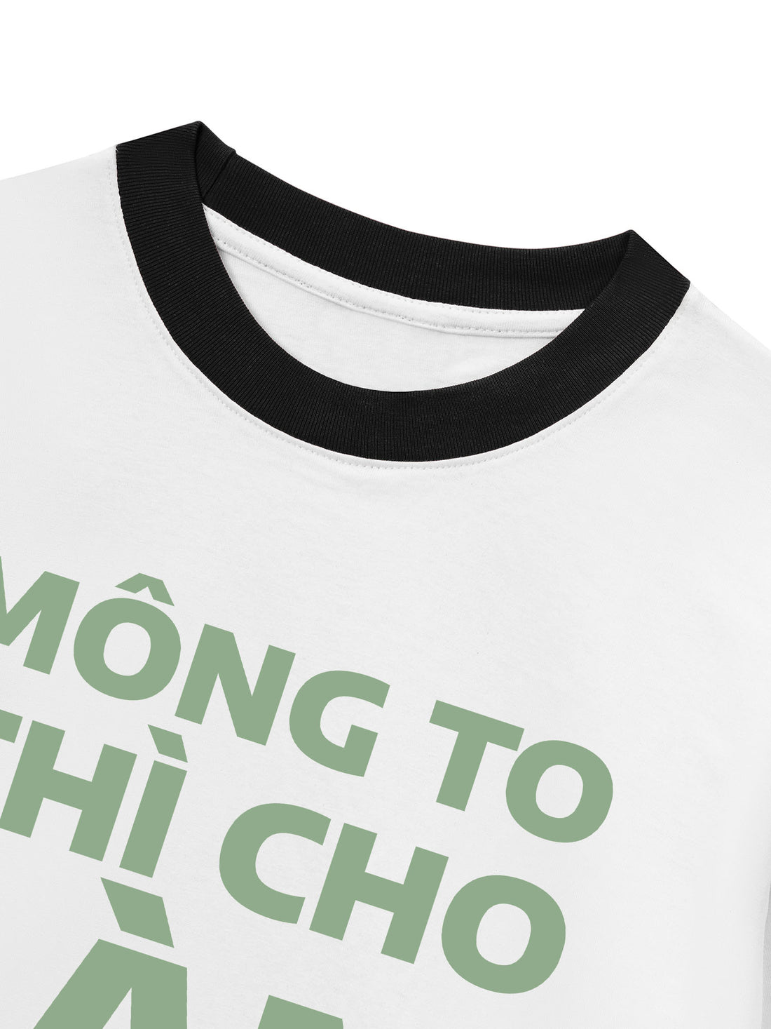 Áo Thun Ringer Relaxed Fit Mông To Thì Cho Làm Quen