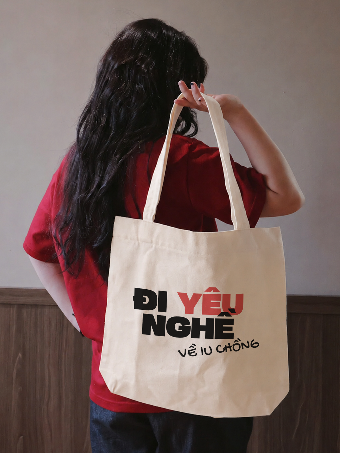 Túi Tote Đi Yêu Nghề Về Iu Chồng