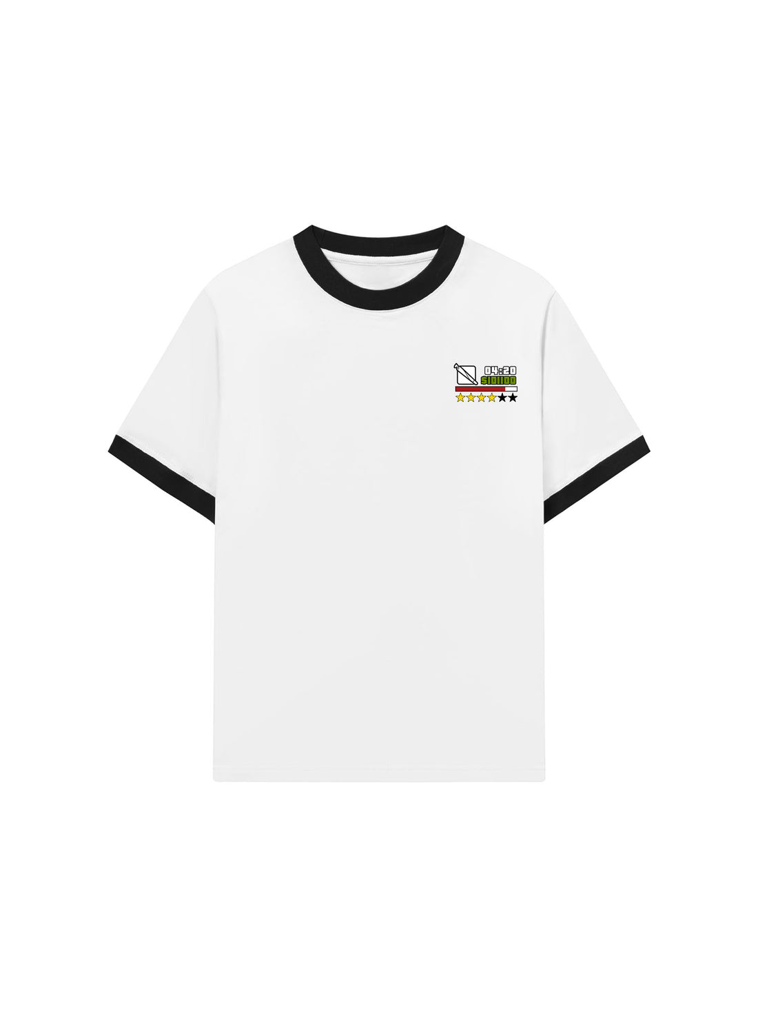 Áo Thun Ringer Relaxed Fit Ah Shit Here We Go Again