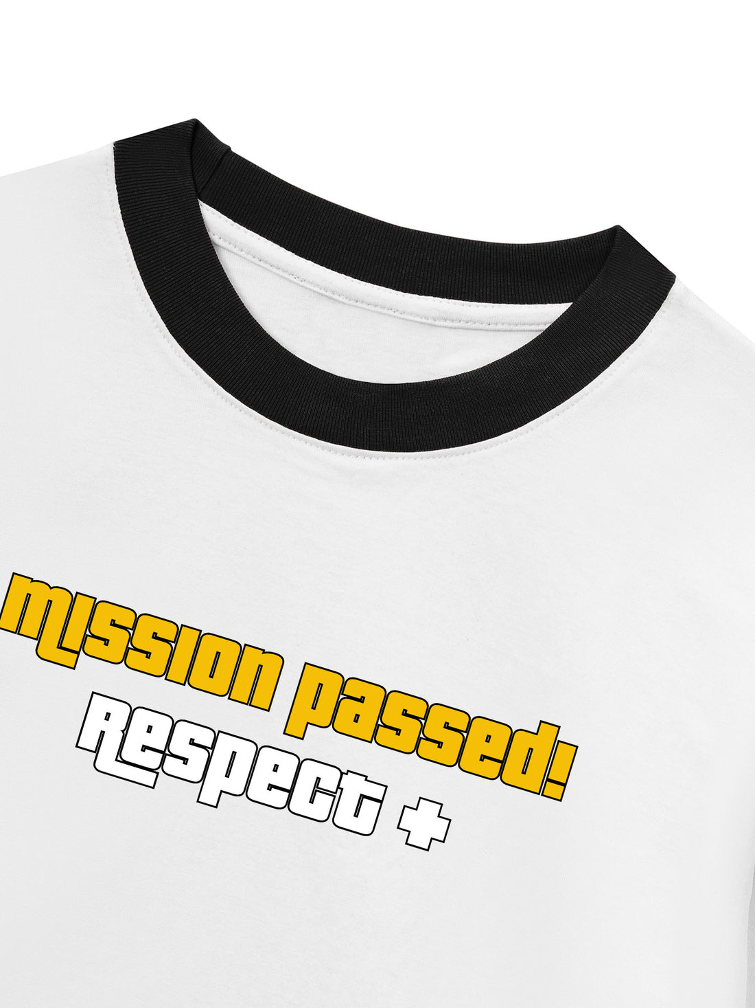 Áo Thun Ringer Relaxed Fit Mission Passed