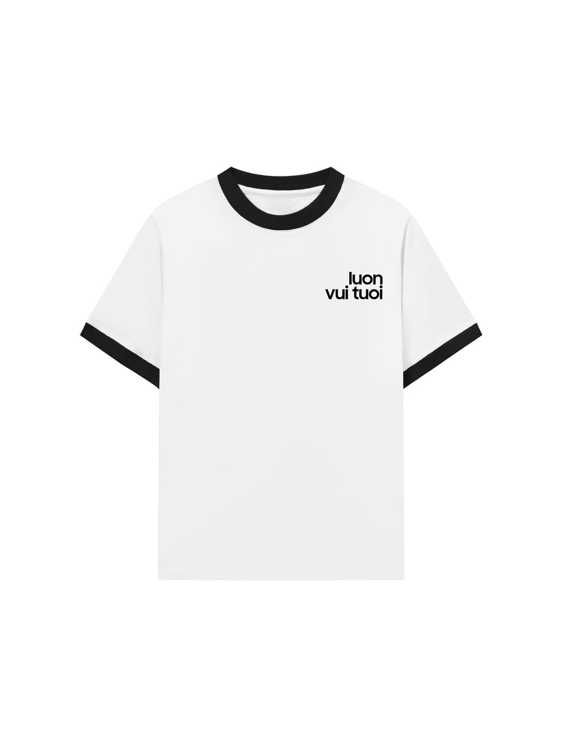 Áo Thun Ringer Relaxed Fit Thèm Rượu Khát Bia