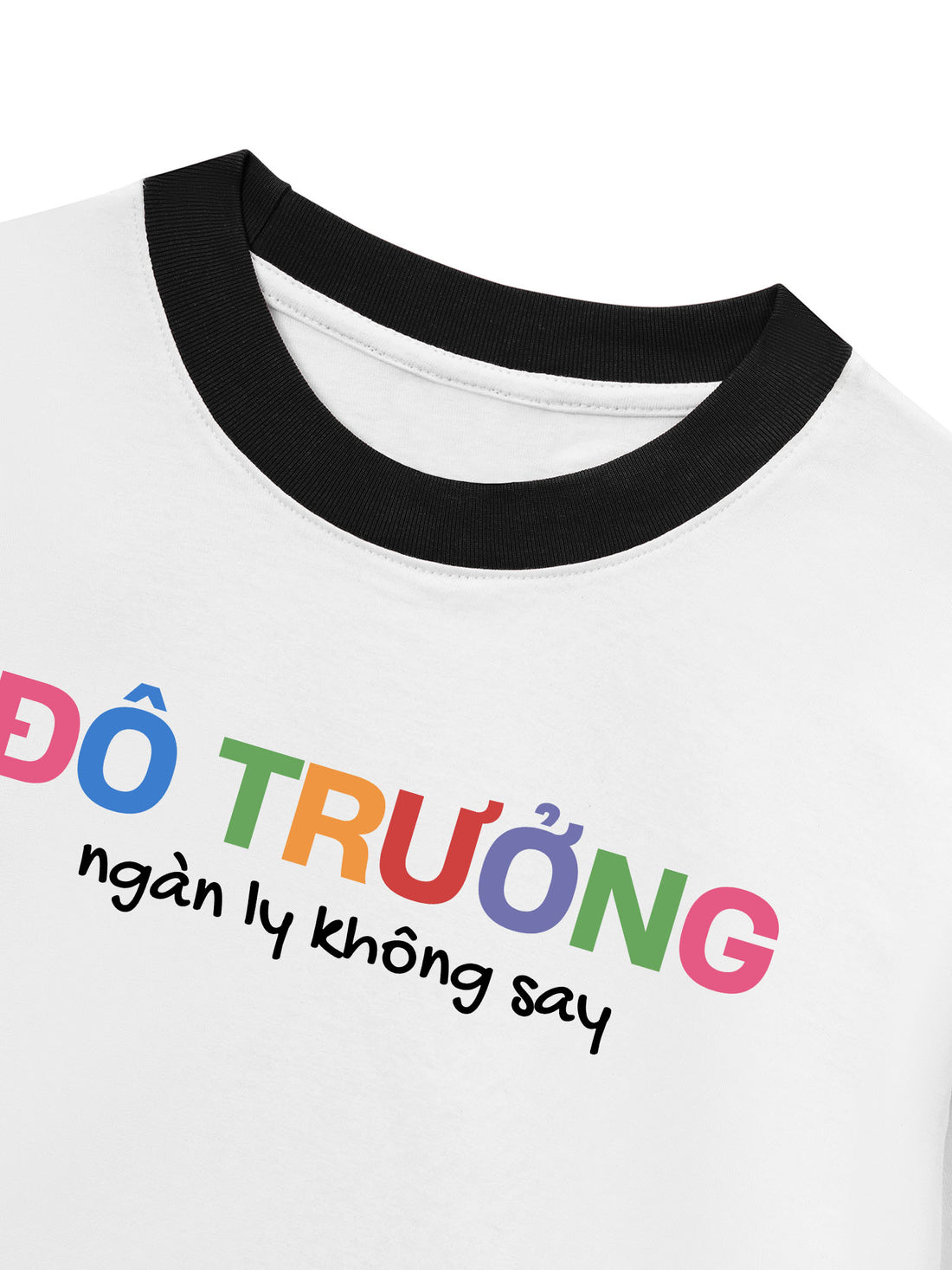 Áo Thun Ringer Relaxed Fit Đô Trưởng