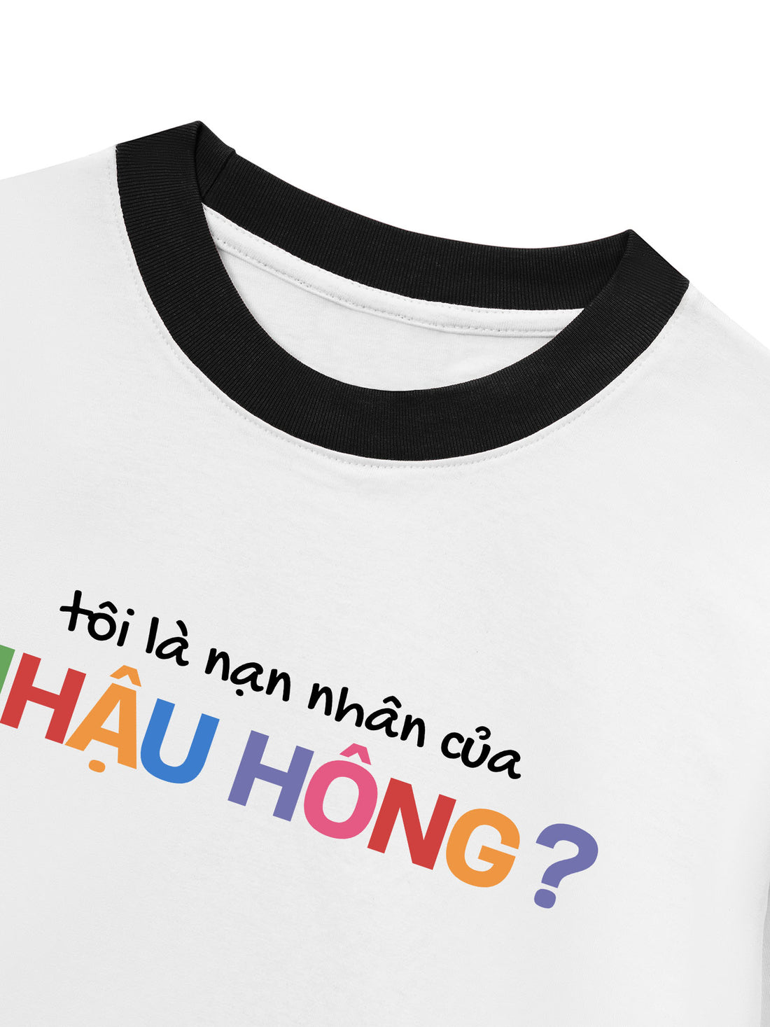 Áo Thun Ringer Relaxed Fit Nạn Nhân Của Nhậu Hong