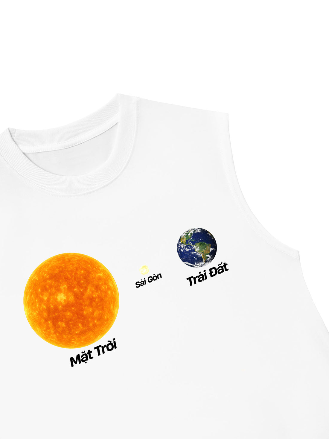 Áo Ba Lỗ Relaxed Fit Sài Gòn Cực Nóng