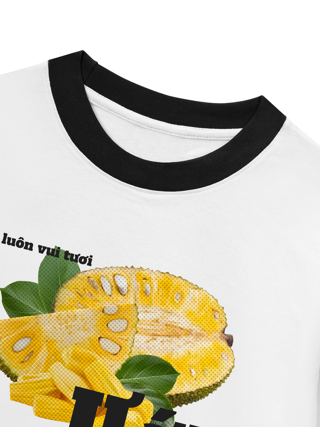 Áo Thun Ringer Relaxed Fit Mít Ướt
