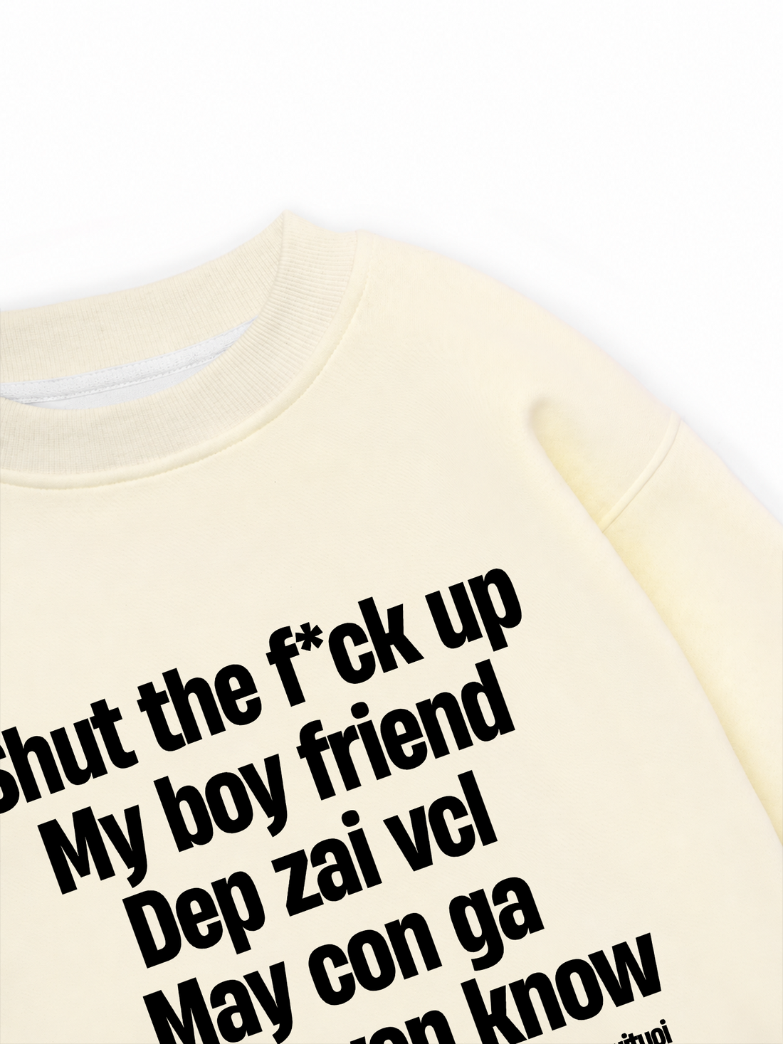 Áo Sweater Nỉ Hai Da My Boy Friend Dep Zai Vcl